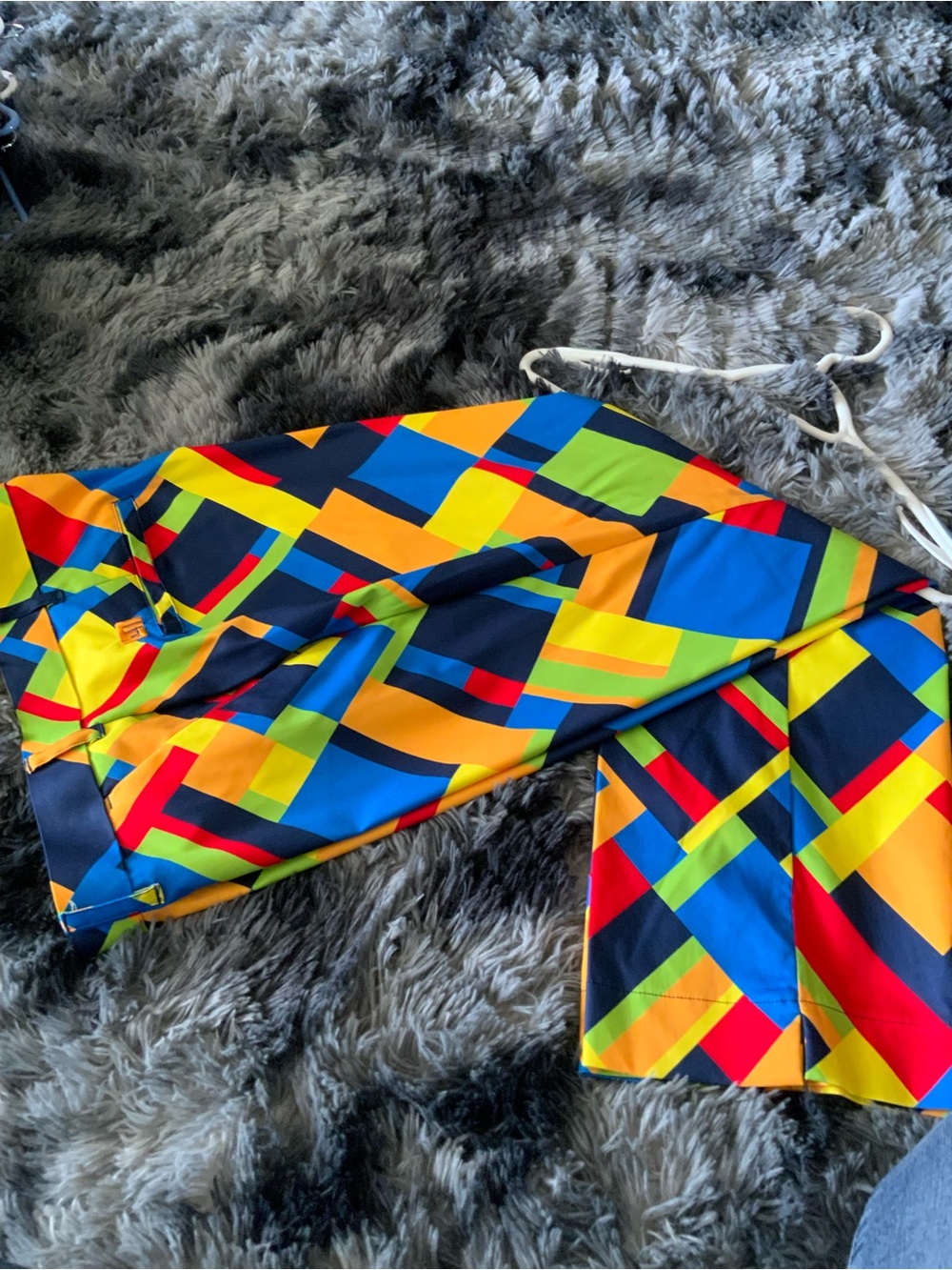 Men's Loudmouth Multicolor Geometric Print Pants